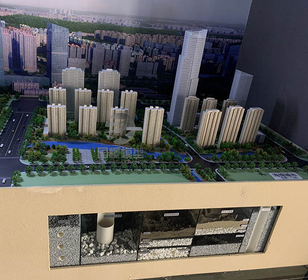 肃宁县建筑模型