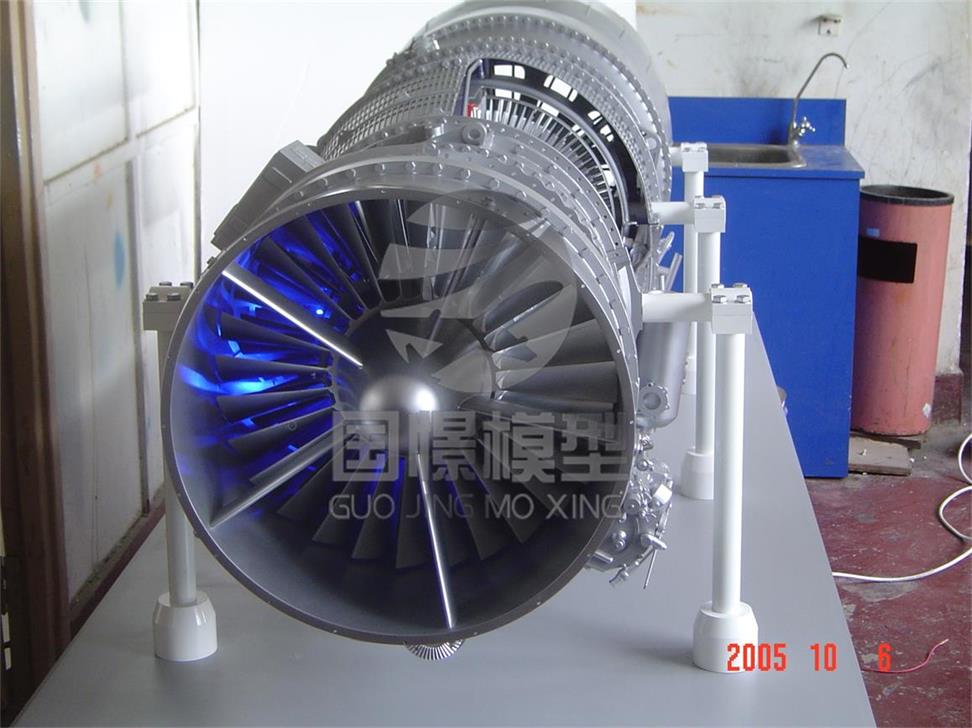肃宁县飞机发动机模型