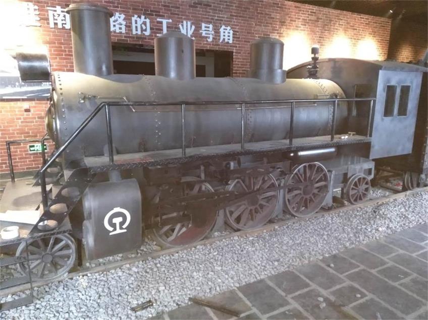 肃宁县蒸汽火车模型